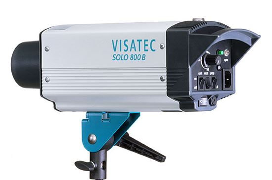 Obrázek Visatec SOLO 800 - Ateliérová záblesková světla – směrné číslo: clona 45, 100 ISO, 1 m při použití univerzálního reflektoru