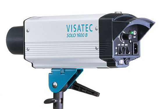 Obrázek Visatec SOLO 1600 - Ateliérová záblesková světla – směrné číslo: clona 64, 100 ISO, 1 m při použití univerzálního reflektoru