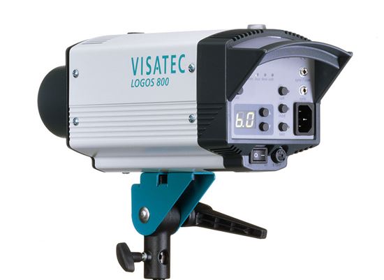 Obrázek Visatec LOGOS 800 - Ateliérová záblesková světla – směrné číslo: clona 45, 100 ISO, 1 m při použití univerzálního reflektoru