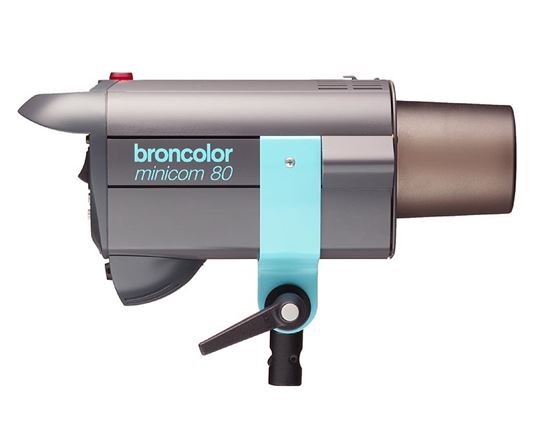 Obrázek Broncolor Minicom 80 Multi-Voltáge - Ateliérová záblesková světla – směrné číslo: clona 32 5/10, 100 ISO, 2 m při použití univerzálního reflektoru P70
