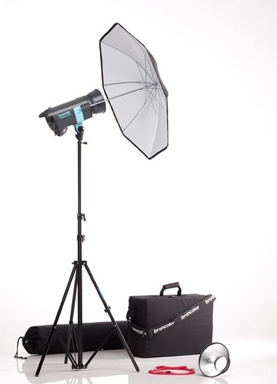 Obrázek Sestava Broncolor Minicom Basic Kit - Ateliérová záblesková světla