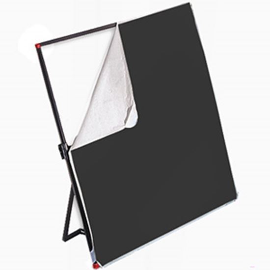 Obrázek Látka bílá/černá pro Litepanels 99 x 183 cm