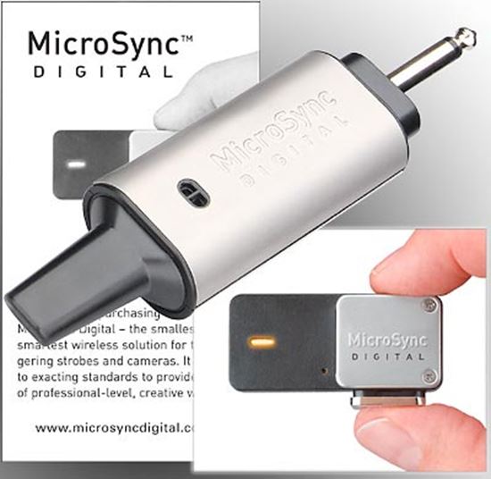 Obrázek MicroSync bezdrátové ovládání a odpalování zábleskových světel