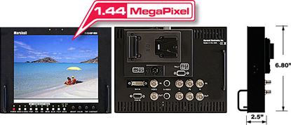 Obrázek V-R84DP-HDA Stand alone 8.4' LCD Monitor with HDA + DVI/VGA inputs