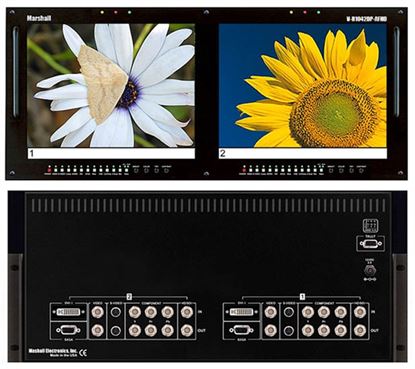 Obrázek V-R1042DP-AFHD Dual 10.4' High Resolution HD/SD monitor set with Advanced Features