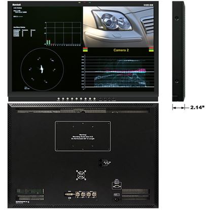 Obrázek V-R261-DLW 26' Native HD Resolution IMD LCD Rack Mount Monitor with Waveform & Vectorscope Displays