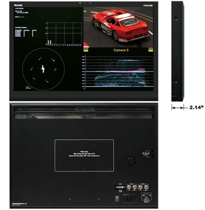 Obrázek V-R241-DLW 24" IMD Monitor / Waveform and Vector- Scope Display
