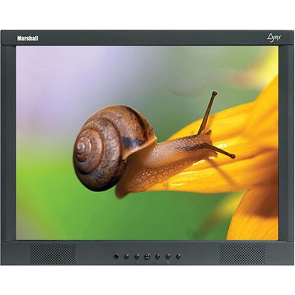 Obrázek M-LYNX-19-RM 19' A/V LCD Monitor with 2x Composite, Component, S-Video, VGA, DVI, and 2x Audio inputs with rackmount